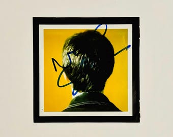 ノエル・ギャラガー直筆サイン入り写真 - オアシス - 11インチ×14