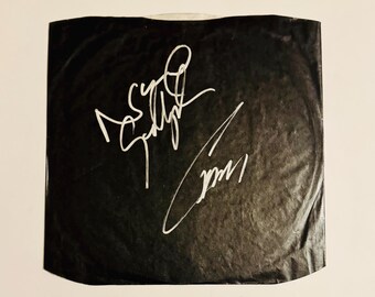 ノエル・ギャラガー直筆サイン入り写真 - オアシス - 11インチ×14