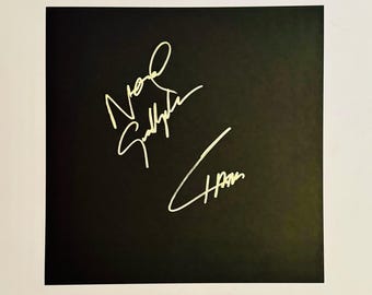 ノエル・ギャラガー＆リアム・ギャラガー 正規品 サイン入り アルバム