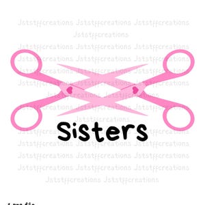 Scissor Sisters PNG | Funny Lesbian Pride Digital Download | LGBTQ Sublimation File for Shirt, Sticker, Mug | Queer Humor Design