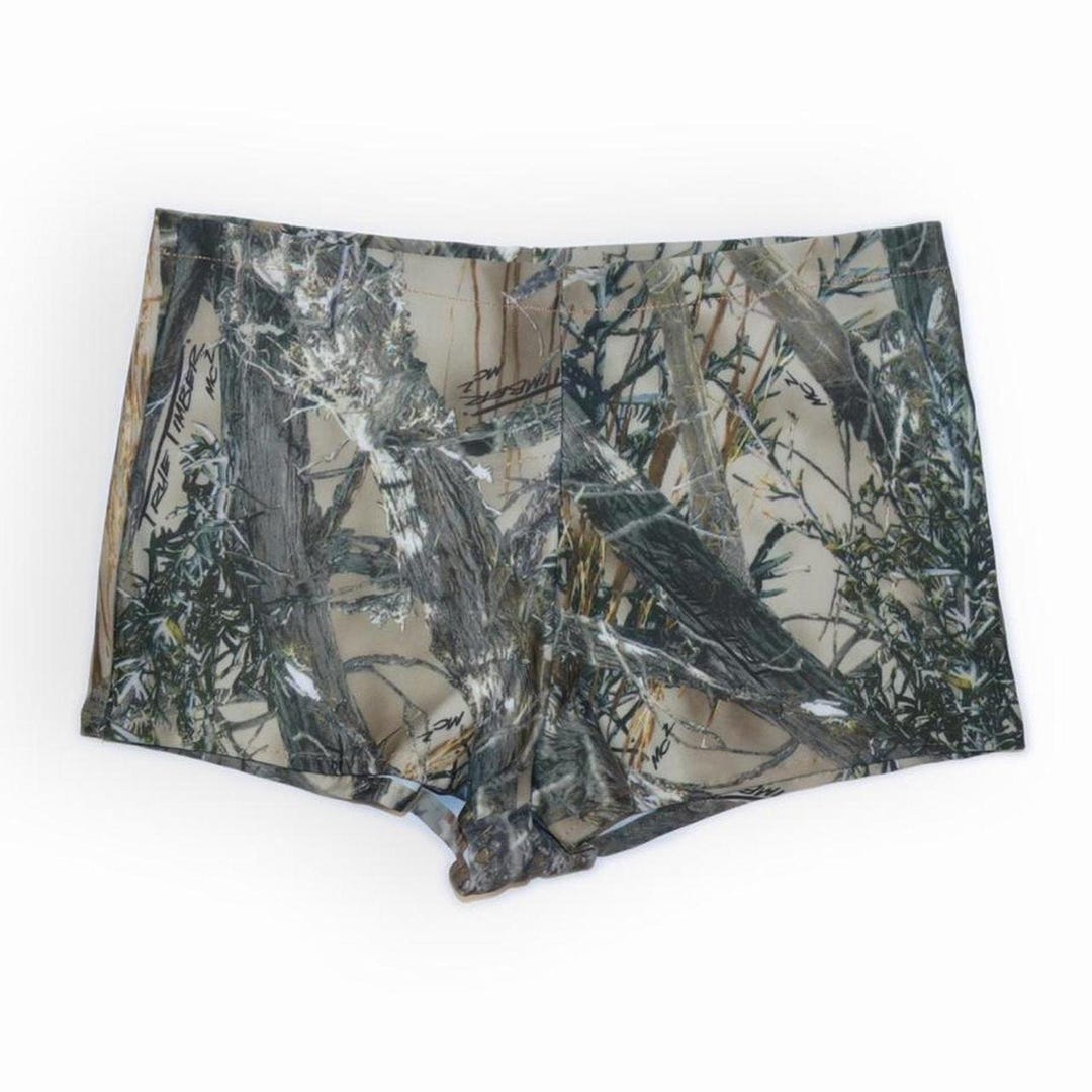 【honkyo】Painted Micro Shorts- Camo Handmade Camo Micro Mini Shorts - Etsy