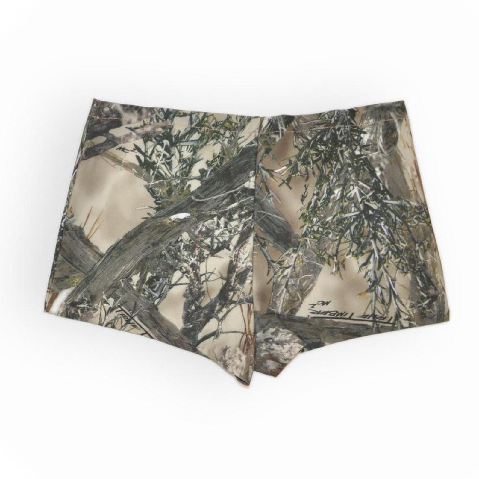 【honkyo】Painted Micro Shorts- Camo Handmade Camo Micro Mini Shorts - Etsy