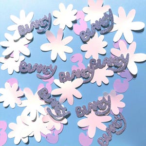 Bluey Theme Confetti, toppers