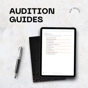 Paket med guider för tävlingsdansprovspelning | Förberedelser för föräldrar och dansare för provspelning (2 PDF-filer direktnedladdning)