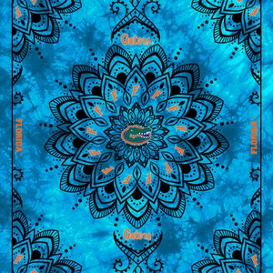 Official Licensed University of Florida Minky Tapestry- Florida Gators Throw Blanket