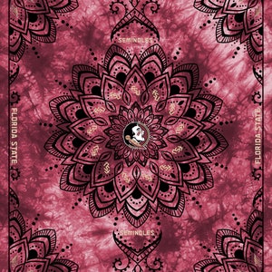 Arazzo Minky ufficiale con licenza della Florida State University - Coperta Florida State Seminoles