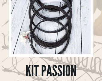 Set of annealed wire to create with wire. Wire for sculpture, wire for DIY