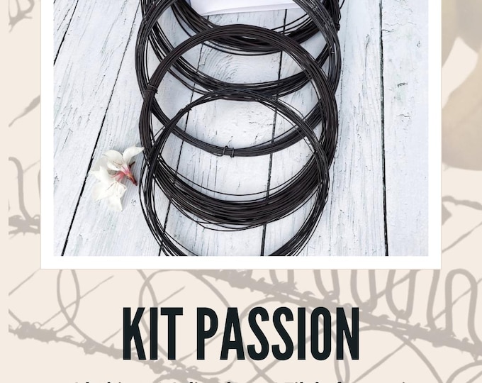 Set of annealed wire to create with wire. Wire for sculpture, wire for DIY