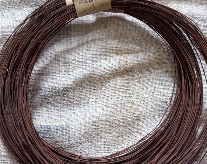 Annealed rusty wire 1 mm / 20 meters. Rusty patina annealed iron wire / Iron wire / Decorative iron wire / Iron wire 1 mm