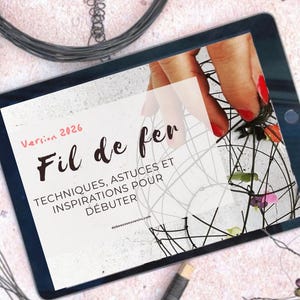 Leer alles over gegloeid draad. Technieken, projecten en inspiratie. 48 pagina's tellend PDF-e-book. Nieuwe editie 2026. PDF in het Frans en Engels.