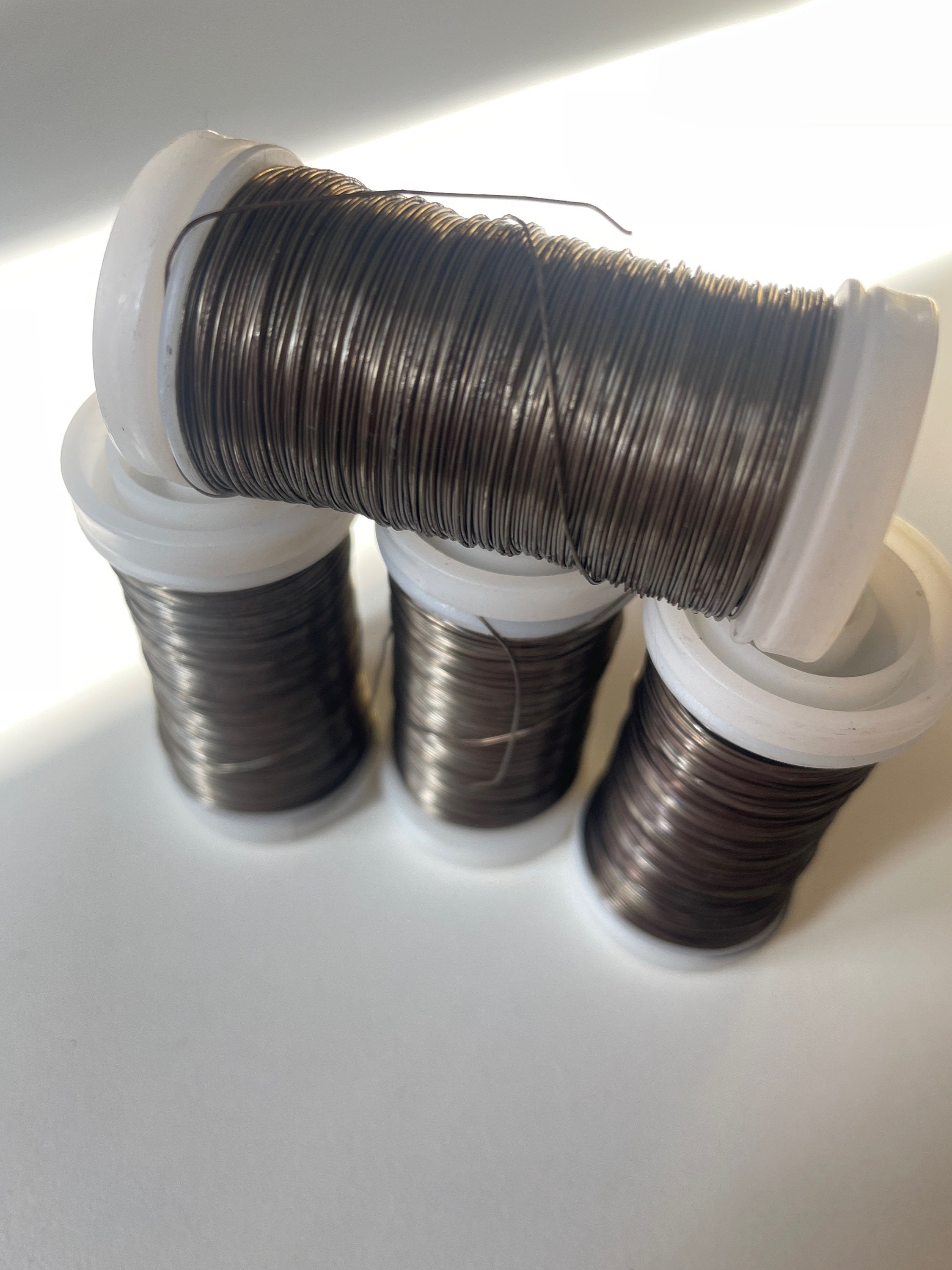 45m/lot Wire Width 0.38 0.45 0.6mm Beading Wires Stainless Steel