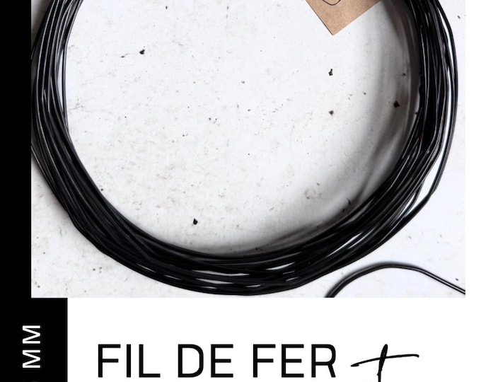 Annealed wire, gunmetal  diameter  1.5 mm ( Gauge 15). Free shipping