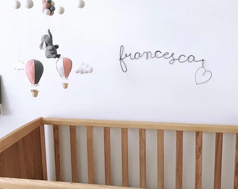 Wire name sign (with a cherry, star or nothing)