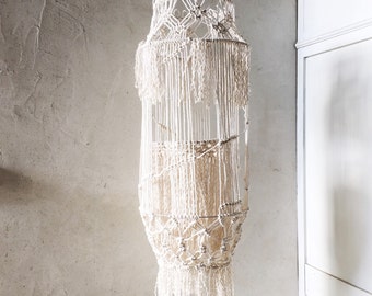 Amazing macrame lantern