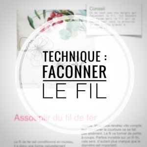 Fil de fer : la technique de base, e-book, fichier PDF à télécharger, DIY, tuto fil de fer, tutoriel français, Tutoriel à télécharger, image 7