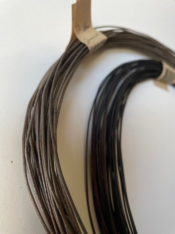100 m de fil de fer argent foncé- pour colliers et bracelets