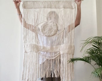 MATIASMA 3  Big macrame wallhanging. Unique piece