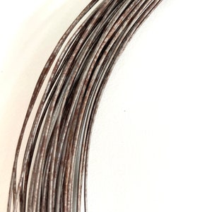 Annealed iron wire 1 mm / 20 meters or 40 meters. GRAY annealed iron wire / Iron wire / Decorative iron wire / Iron wire 1 mm image 4