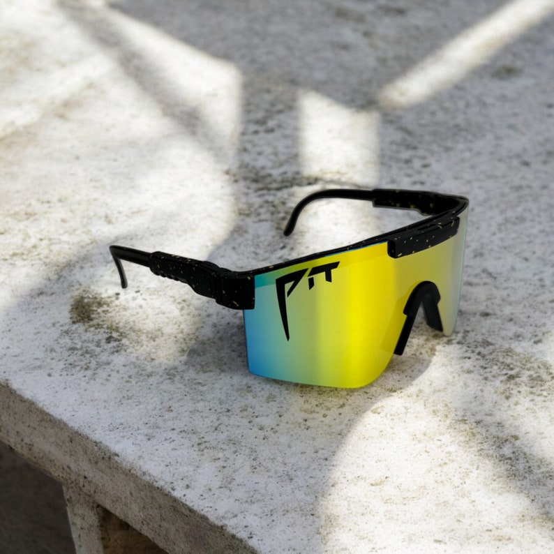 Lunettes De Soleil Sport Pit Viper Pour Enfants 6-12 Ans - Modèle Multicolore - Neuves