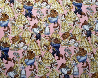 La Belle et la Bête, 100 % coton, création printanière