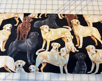 Labradors Retrievers, 100 % coton de qualité supérieure pour patchwork, Trésors intemporels