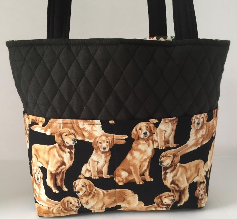 Golden Retriever Tote for Golden Retriever Lovers Dog purse Etsy
