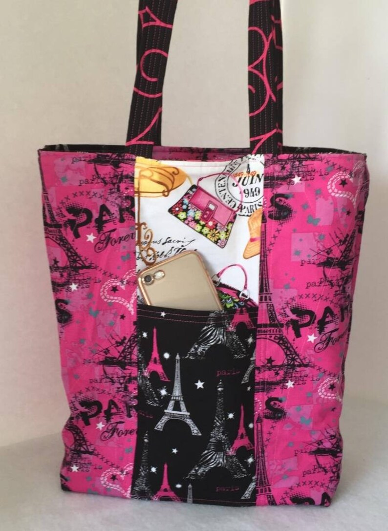 Paris Large Reversible Tote