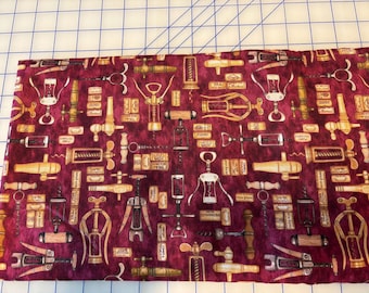Bouchons et tire-bouchons : DERNIÈRE MILLE et trois quarts ; 100 % coton de qualité supérieure pour patchwork