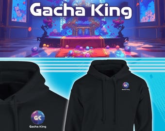 Official Gacha King Hoodie | Front Print, Game Merch