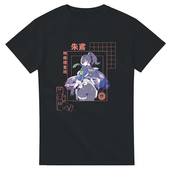 Zhu Yuan Zenless Zone Zero T-Shirt | Front Print | Exclusive Gamer Merch | Perfect Gift for Zenless Zone Zero Fans