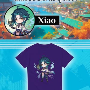 Xiao – Vigilant Yaksha Chibi T-Shirt