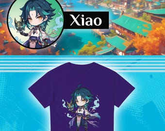 Xiao – Vigilant Yaksha Chibi T-Shirt