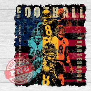 Lamar Jackson Png, Lamar Jackson Dtf, Lamar Jackson Dtg, Jackson Sublimation, Lamar Heat Transfer, Jackson Retro Vintage, Digital Download