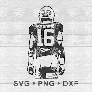 Arch Manning Svg, Arch Manning Png, Arch Manning Dxf, Arch Manning Cricut, Arch Manning Silhouette, Arch Manning Transfer, Digital Download