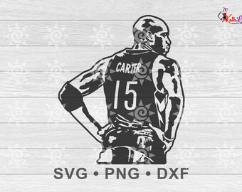 Vince Carter Svg, Vince Carter Dxf, Vince Carter Png, Vince Carter Cricut, Vince Carter Silhouette, Carter Heat Transfer, Digital Download