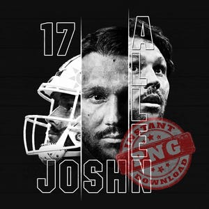 Josh Allen Png, Josh Allen Dtf, Josh Allen Dtg, Josh Allen Heat Transfer, Josh Allen Sublimation, Josh Allen Shirt Design, Digital Download