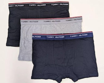 Tommy Hilfiger 3-Pack Boxer Trunks Cotton Stretch Underwear