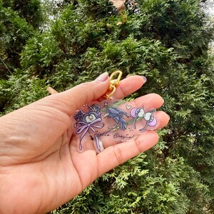 Amuletos para bolso con orejas de villano Maleficent