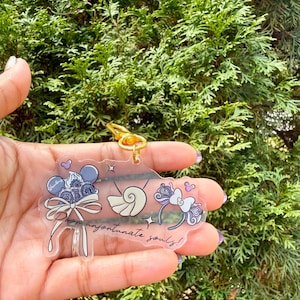 Amuletos para bolso con orejas de villano Ursula