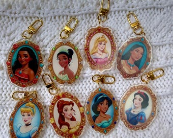 Royal Portrait Bag Charms