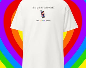 Calico Critter klaun husky szczeniak Silly Quote Unisex klasyczny T-shirt