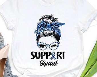 Diabetes Support Squad Shirt, Diabetes Shirt For Mom, Diabetes Messy Bun Hair T-Shirt, Type 1 Diabetes Awareness Tee, Diabetes Survivor Gift