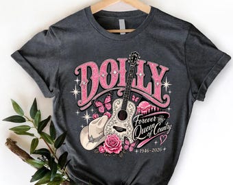 Dolly Parton Memorial Shirt, Dolly Parton Tee, Country Music Legend Shirt, In Memory of Dolly 1946-2026
