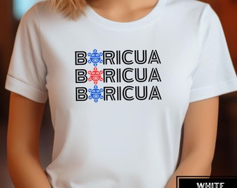 Puerto Rico flag tshirt, Boricua shirt, Puerto Rico Shirt, Puerto Rican shirt, Taino tshirt Hispanic Heritage Month