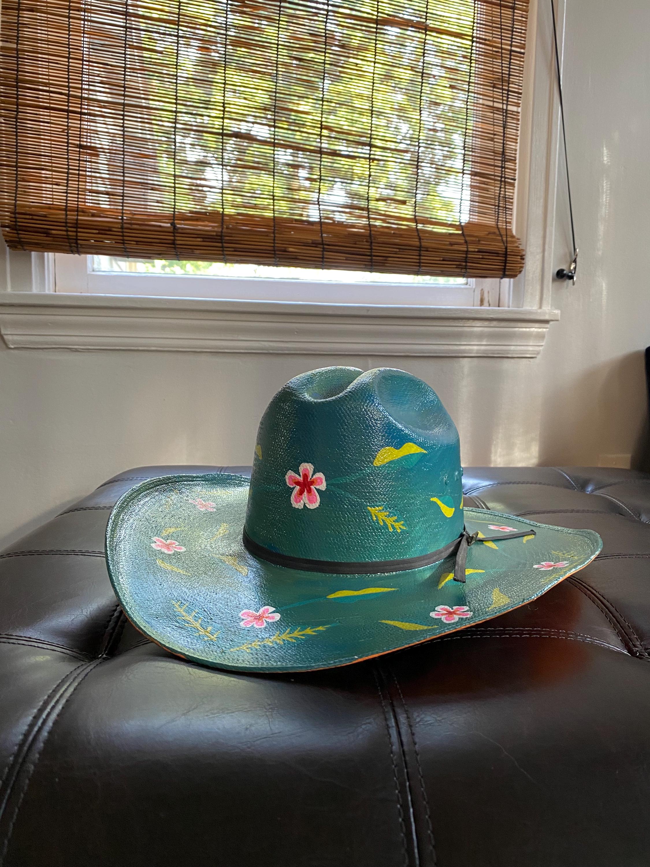 Femininomenon Hat- Upcycled Tucson Cowboy Hat - Etsy display picture 2