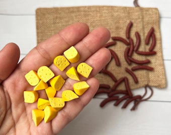 Miniature Tumdee Per Casa Delle Bambole: Carne, Salame E Salsiccia In Scala 1:12 - Foto 2