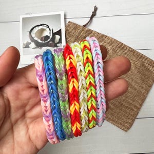 Custom Rubber Band Bracelets Jewelry Cute Bracelets Kawaii Bracelets