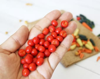Miniature Tomato 1:12 Miniature Vegetables Miniature farmer Realistic miniatures food for dolls Dollhouse miniatures