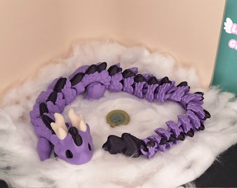 Articulated Dragon 3D Printed Fidget Toy / Desk Decor