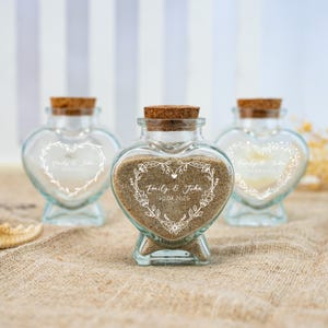 Personalized Honeymoon Keepsake Sand Jar, Honeymoon Sand Bottle, Wedding Gifts, Gifts for Couples, Vacation Sand Keepsake, Honeymoon Gifts